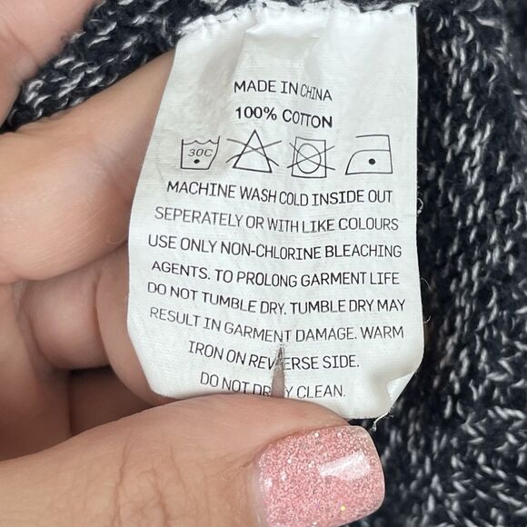 Barney Cools Sweater Mens Small Cabin Shawl Cardigan Button Grandpa Blue - Picture 5 of 11